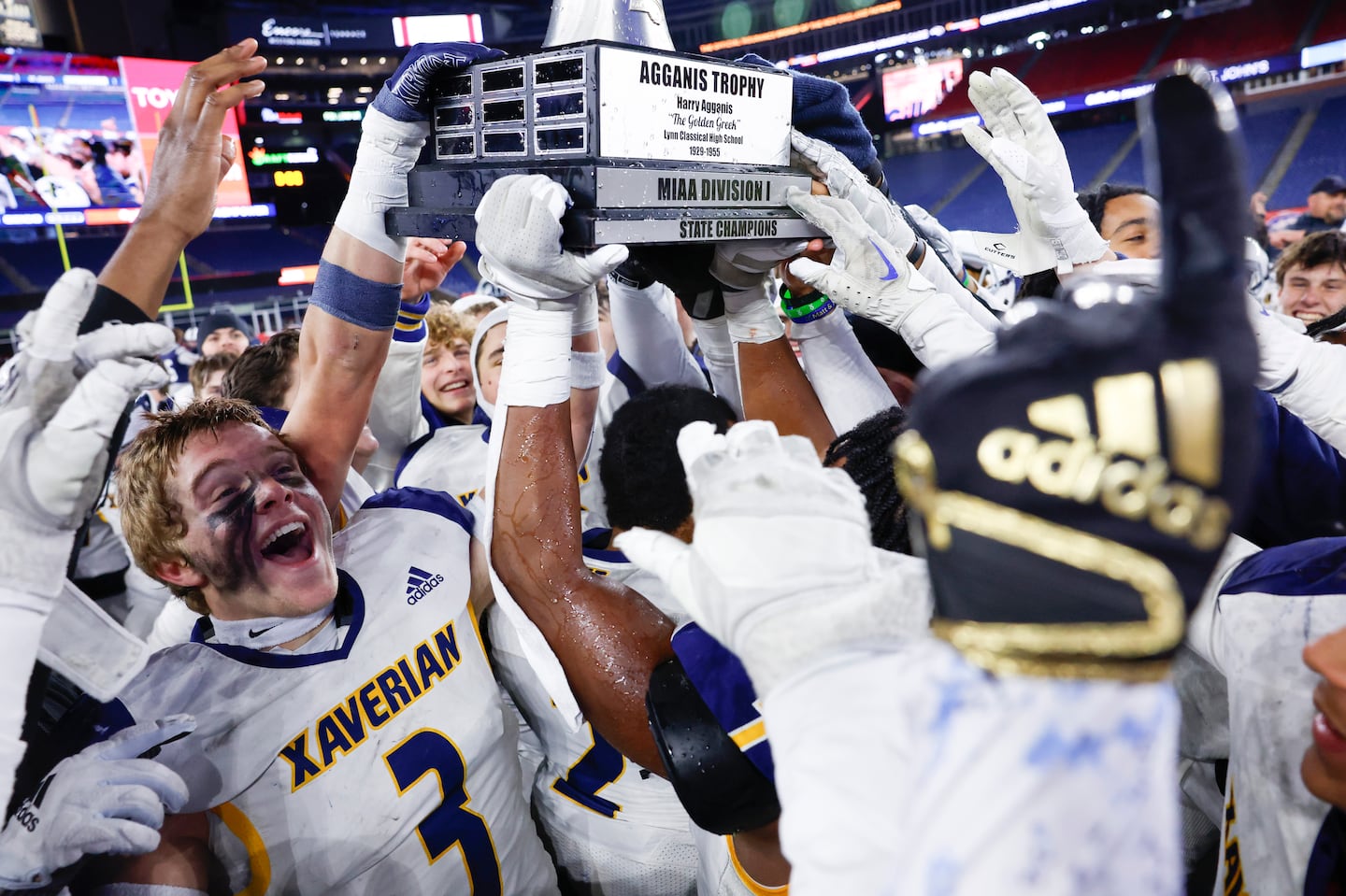 Xaverian beat St. John’s Prep to win the 2023 Division 1 Super Bowl. Can the Hawks repeat?