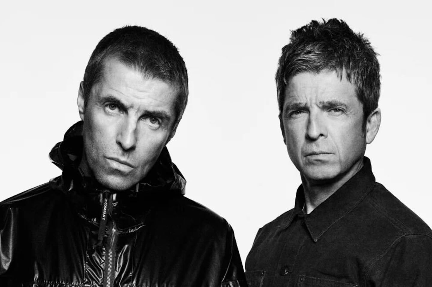 Liam and Noel Gallagher of Oasis