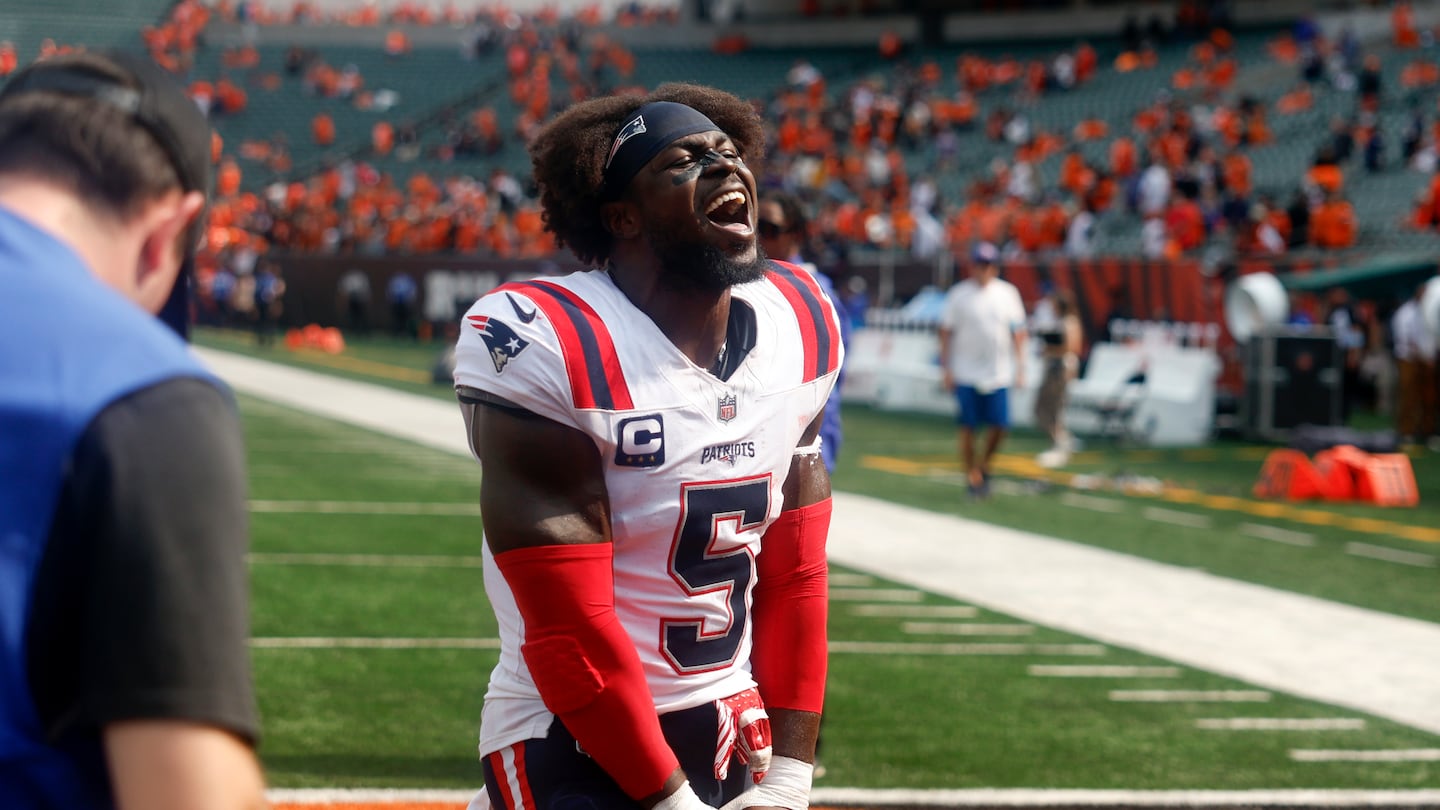 Jabrill Peppers screamed, "That's what we do,'' after the Patriots beat the Bengals.