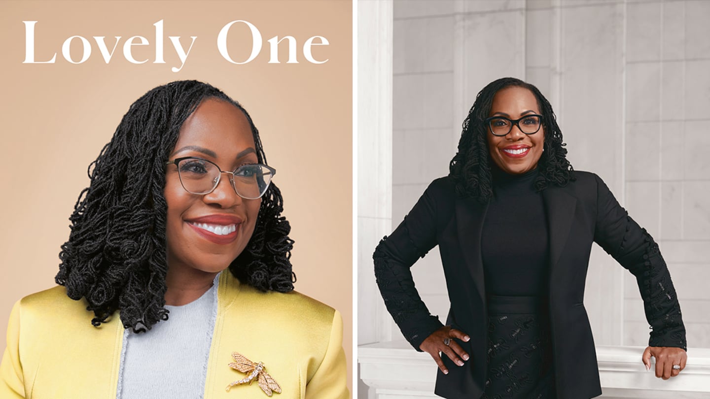 “Lovely One” and author Ketanji Brown Jackson. (Penguin Random House/Kennedi Carter)