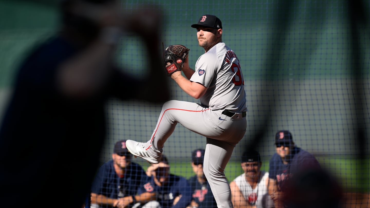 Just a month ago, after throwing live batting practice, the Red Sox and Liam Hendriks felt he was on pace to return this season.