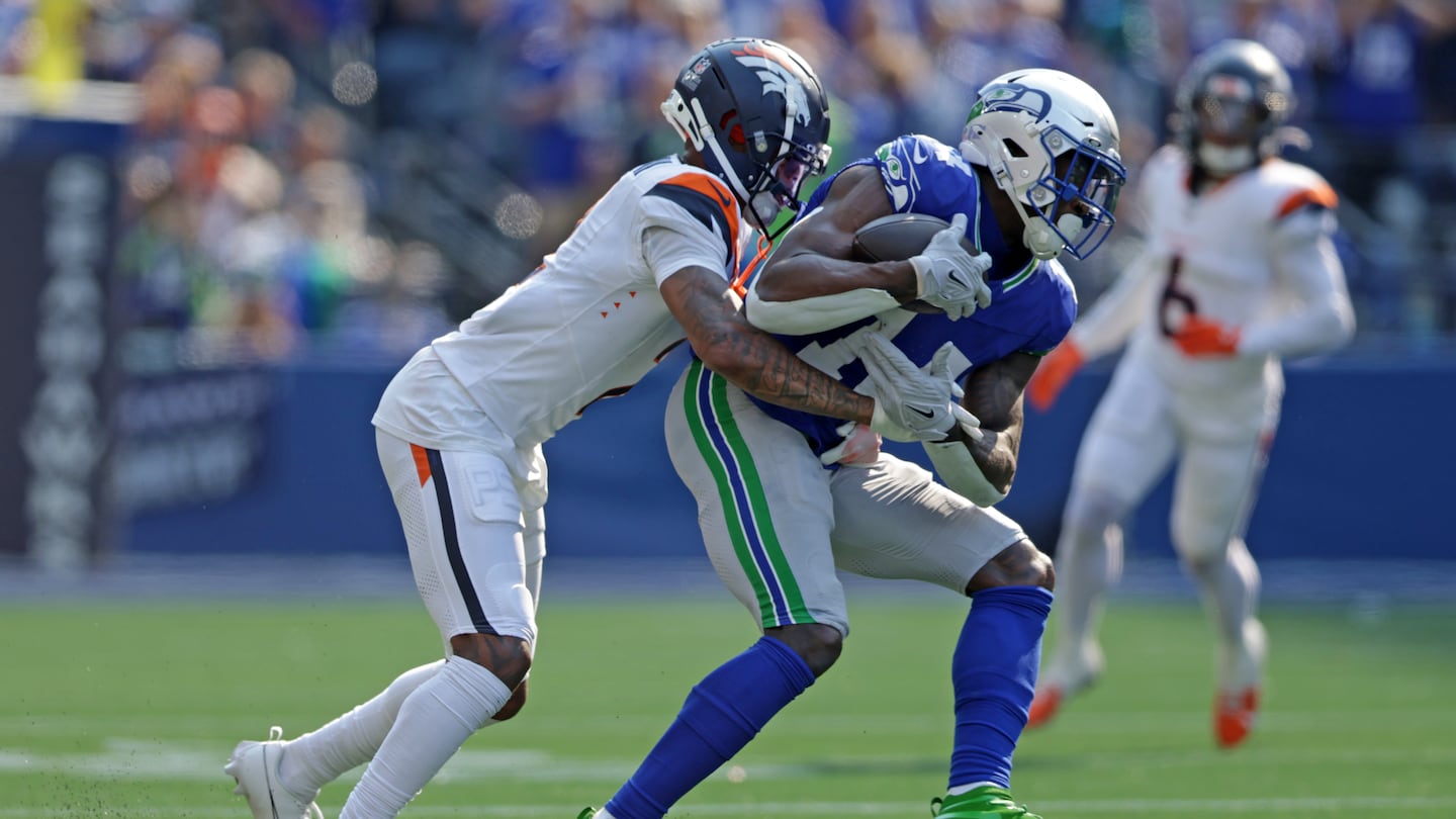 Seattle star receiver DK Metcalf had just three catches for 29 yards in Week 1, but he is capable of breaking a game open.