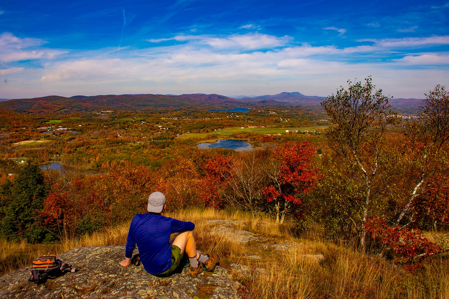 The view from the High Road.