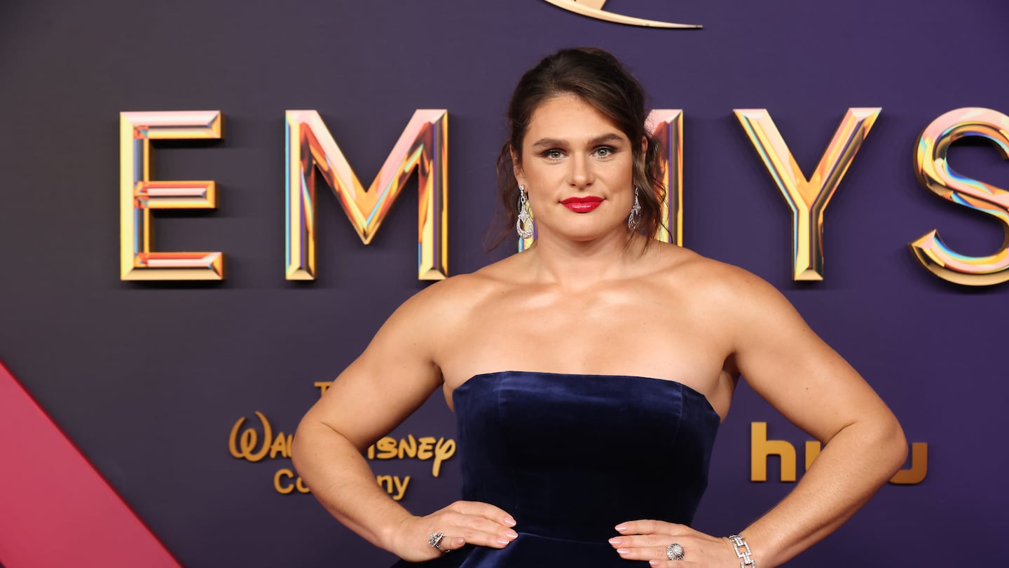 Vermont Olympian Ilona Maher attended the 76th Primetime Emmy Awards at Peacock Theater on Sunday in Los Angeles.