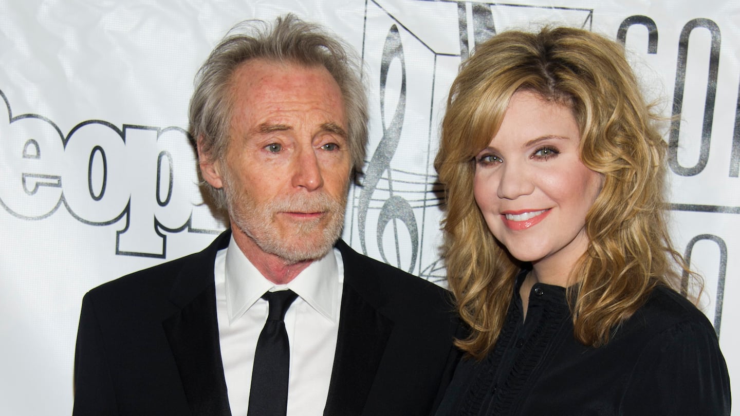 Mr. Souther, with Alison Krauss at the Songwriters Hall of Fame 2013 induction and awards gala.