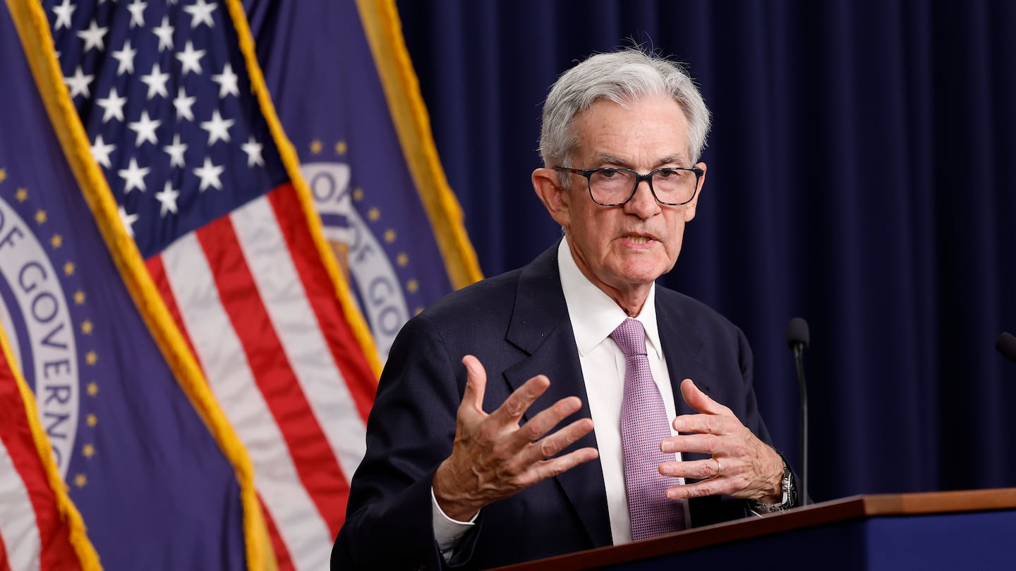 Federal Reserve Chairman Jerome Powell speaks during a news conference following the September meeting of the Federal Open Market Committee on Sept. 18, 2024 in Washington, D.C.