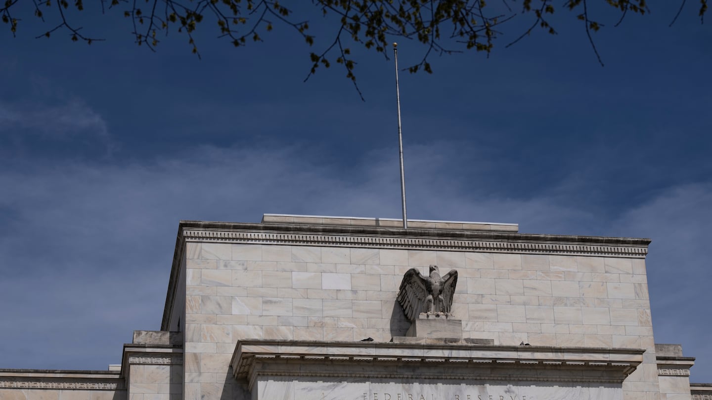 The Federal Reserve building in Washington.