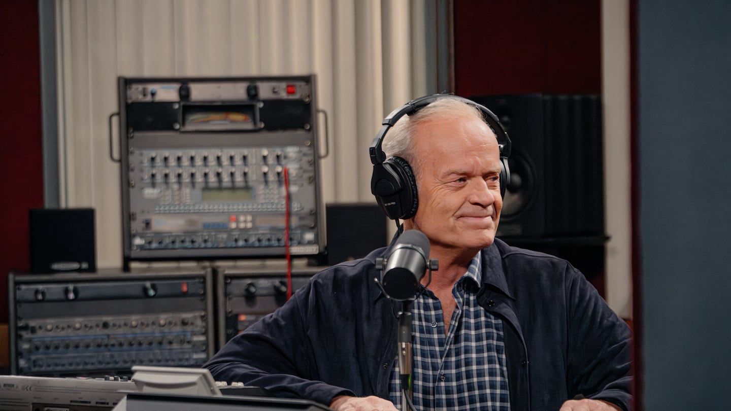 Kelsey Grammer as Dr. Frasier Crane in Paramount+'s "Frasier." The revival series returns for its second season Thursday.