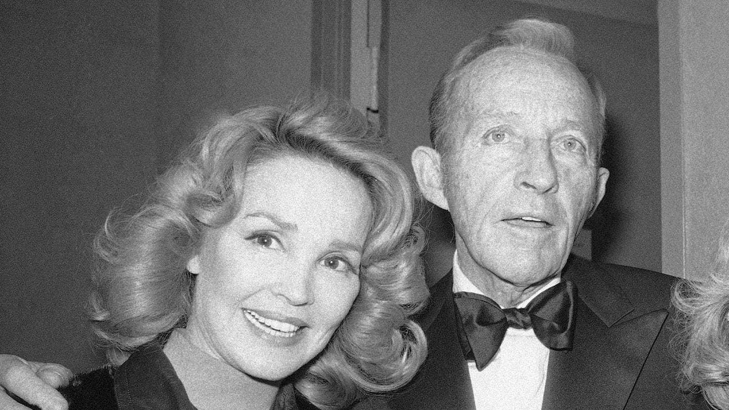 Kathryn and Bing Crosby, in 1976.