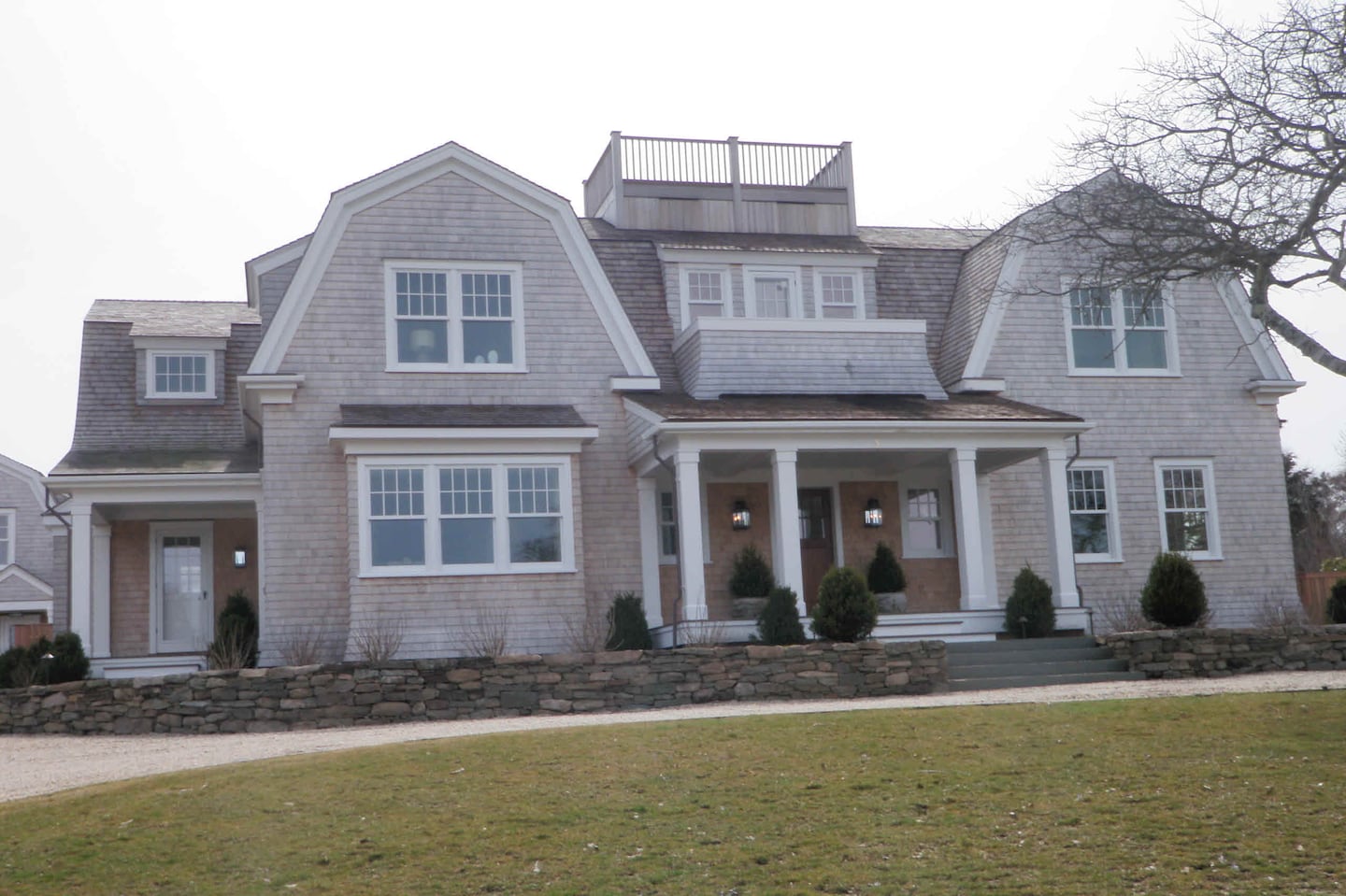 The house at Brewster Road on Nantucket owned by Dan Burrell and recently sold at foreclosure auction, according to  published reports.