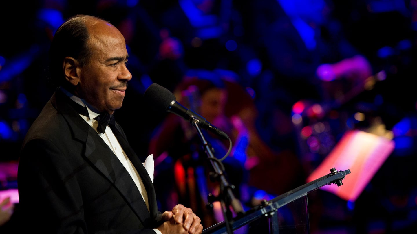 Mr. Golson, speaking at the National Endowment for the Arts Jazz Master Awards Ceremony and Concert in New York in 2011.