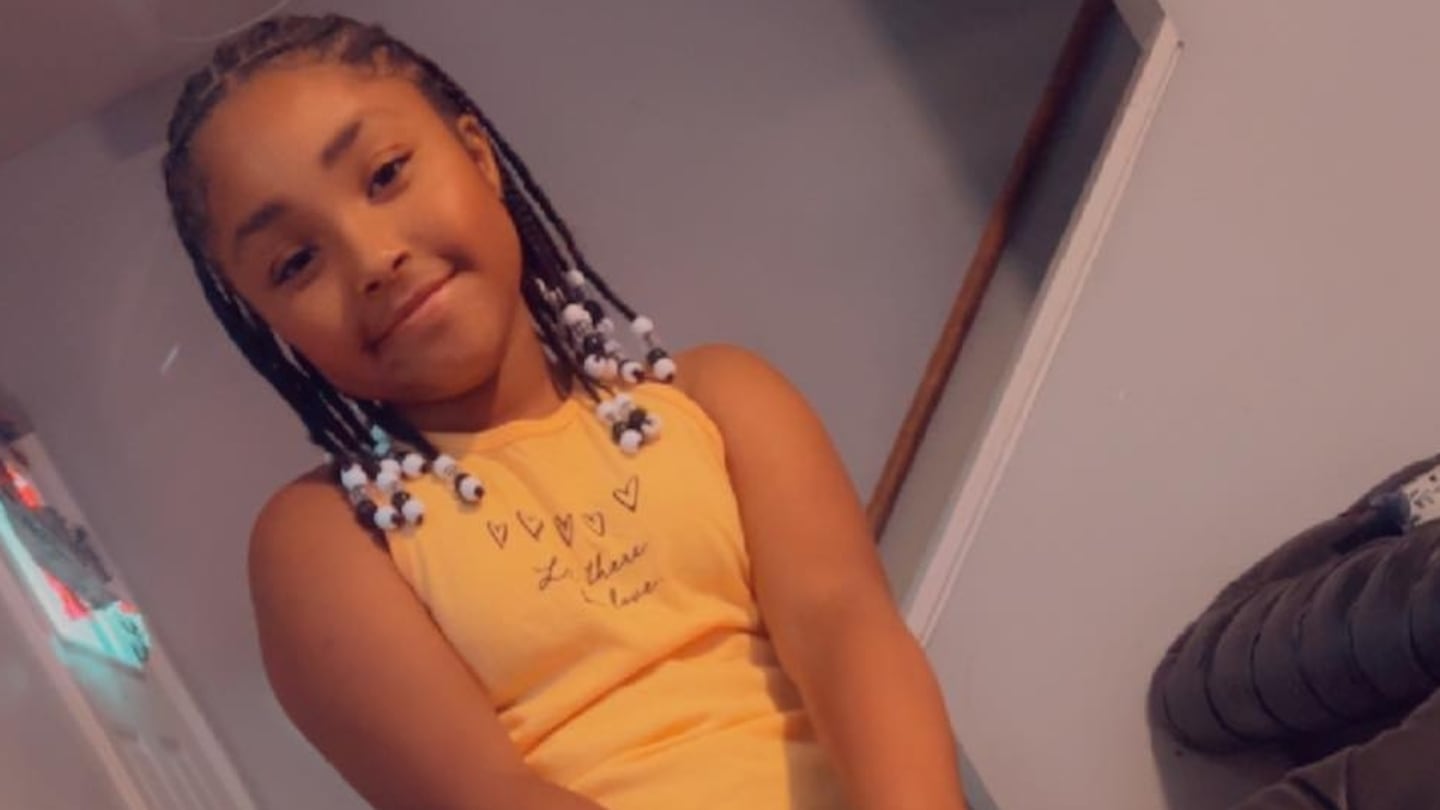 Ny’Eil Pires, 7, was shot in Providence, R.I., as she sat in the back seat of her family's car and later died of her injuries.