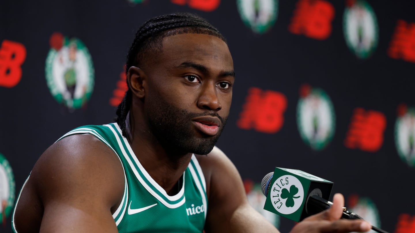 Despite being snubbed from the Olympic team, Jaylen Brown said he had a great summer.