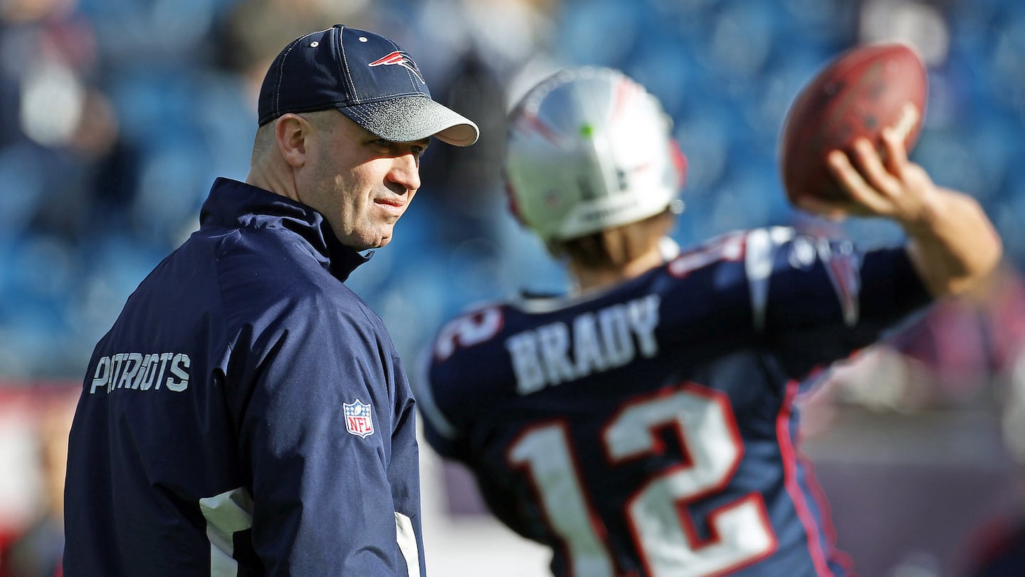 Bill O'Brien, picture here in 2012, got his start in the NFL as an offensive assistant for the Patriots.