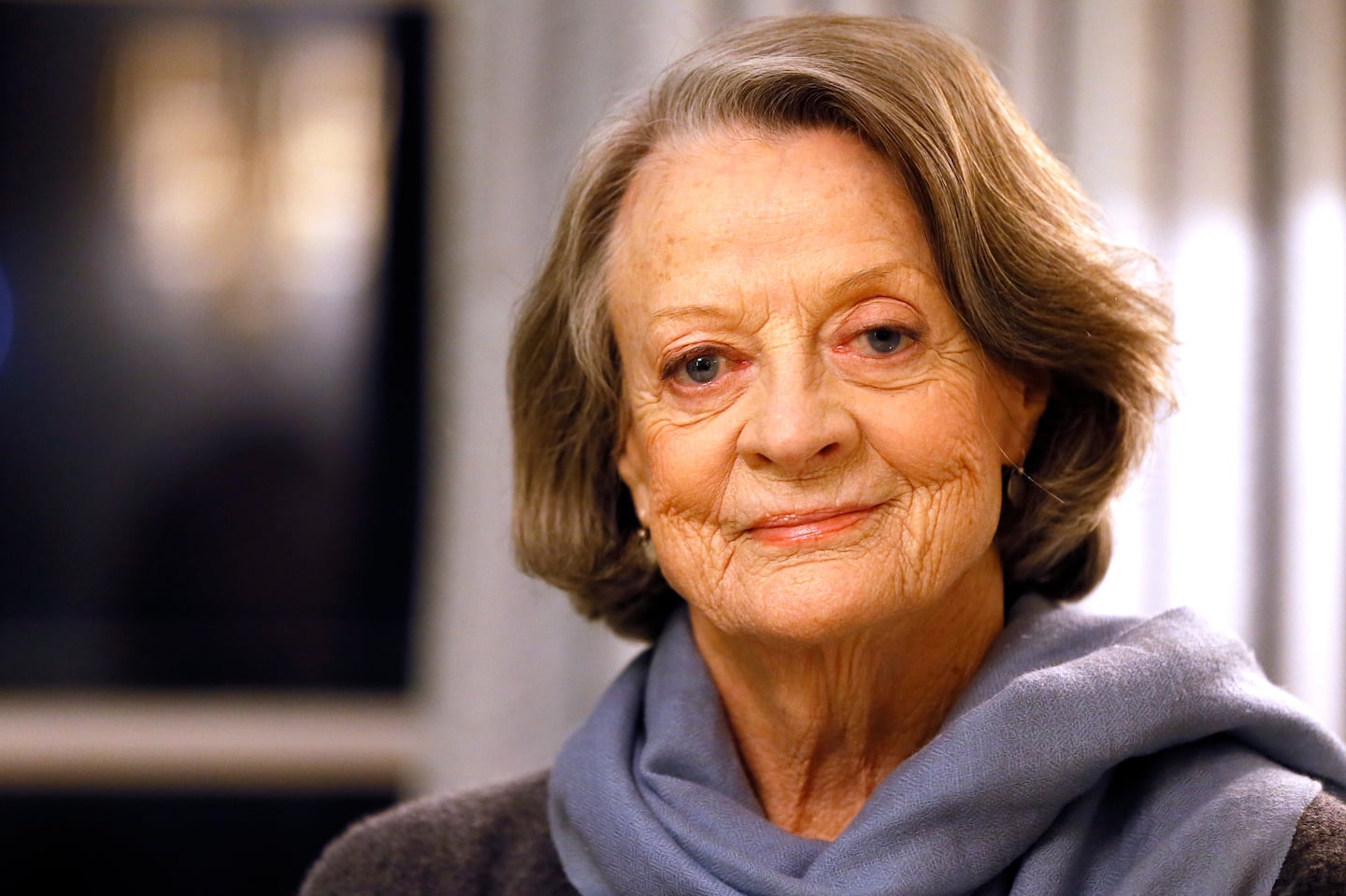 British actress Dame Maggie Smith in 2015.