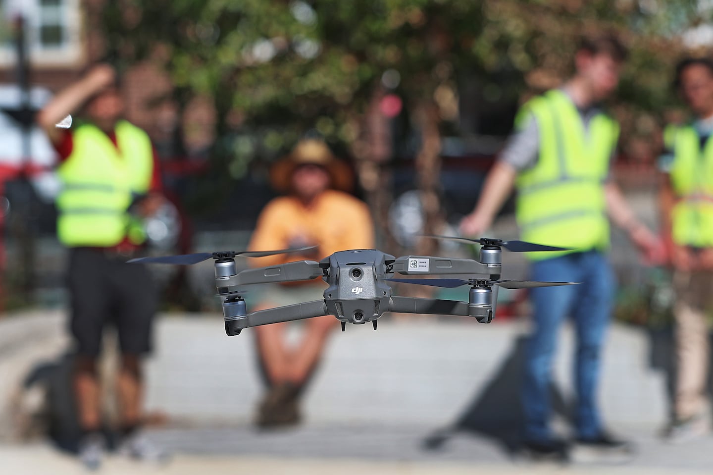 Around Conway Park in Somerville, UMass Amherst researchers are using drones in an effort to design better roadways and intersections to reduce accidents.