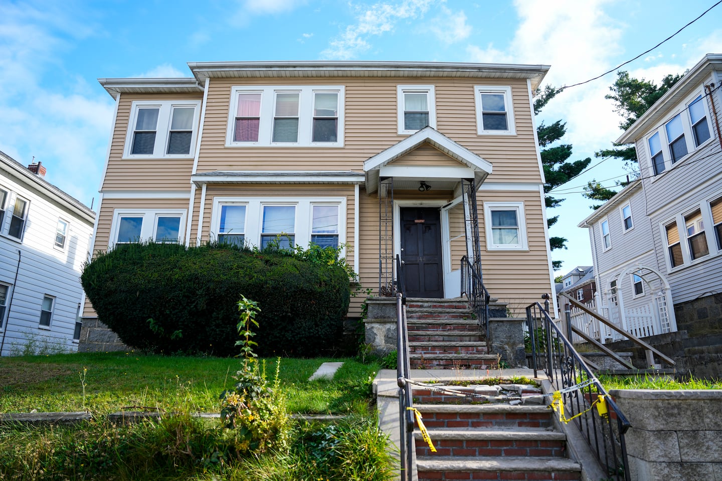 The Dorchester home at 144 Fuller St., which is the subject of a lawsuit against two sisters for fraud.