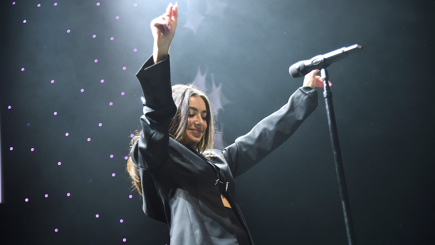 Charli XCX performed at the iHeartRadio Z100 Jingle Ball 2021 pre-show on Dec. 10, 2021 in New York City. The pop star took over TD Garden Saturday night with co-headliner Troye Sivan.