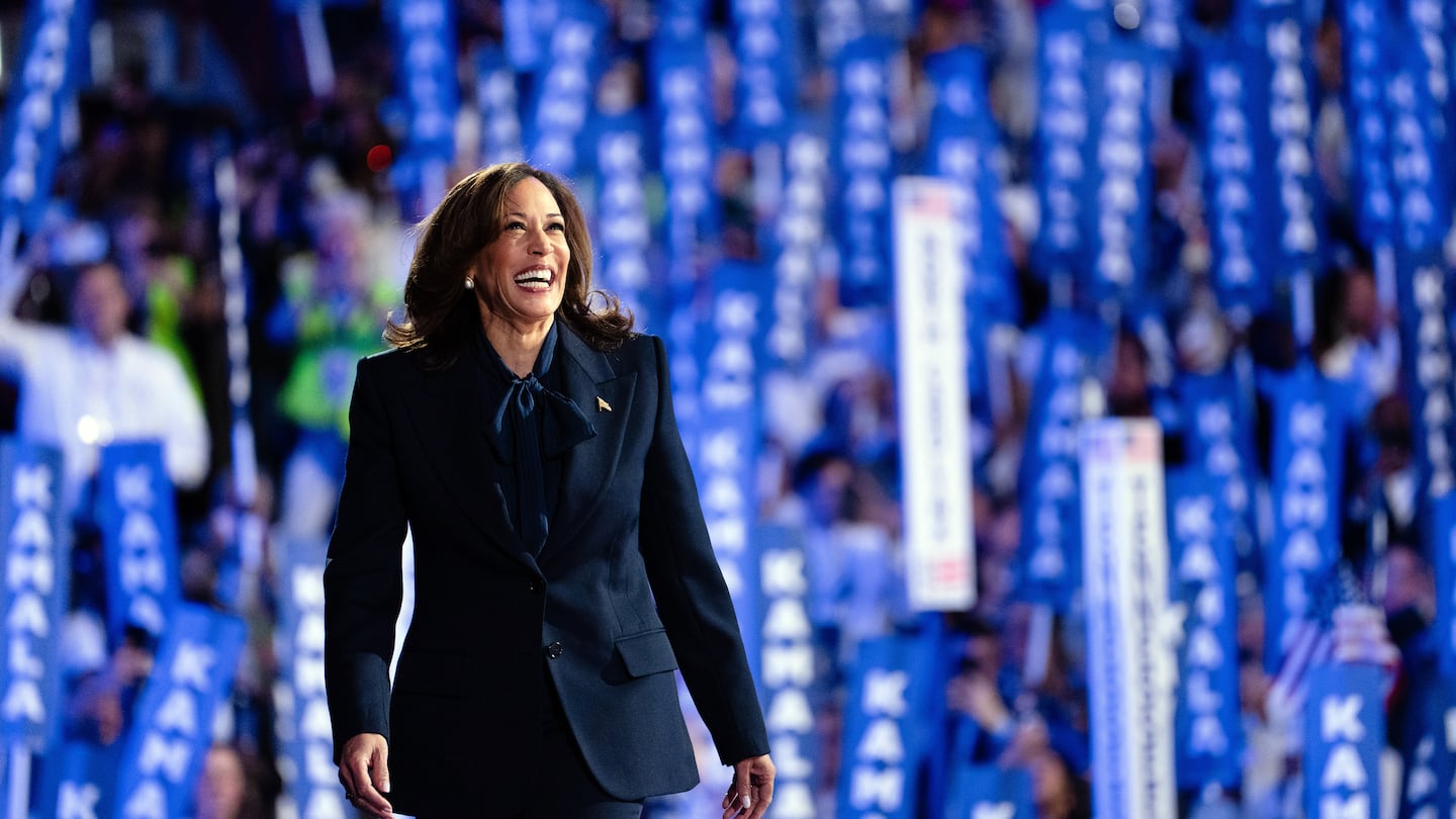 Vice President Kamala Harris accepted the presidential nomination at the Democratic National Convention in Chicago on Thursday night.