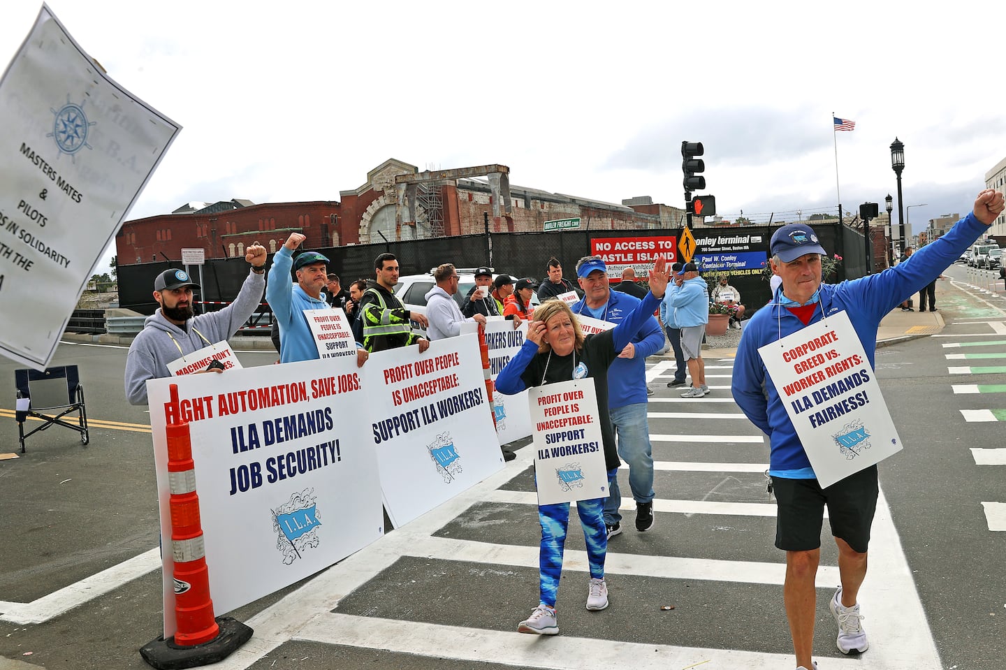 The Port of Boston closed on Oct. 1 due to the biggest longshoremen’s strike in decades.