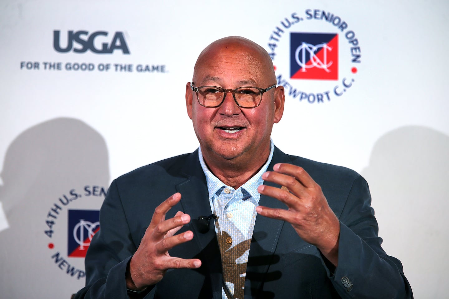 Terry Francona, shown here at the US Senior Open in Newport, R.I., is reportedly back in baseball for his 24th season a major league manager.