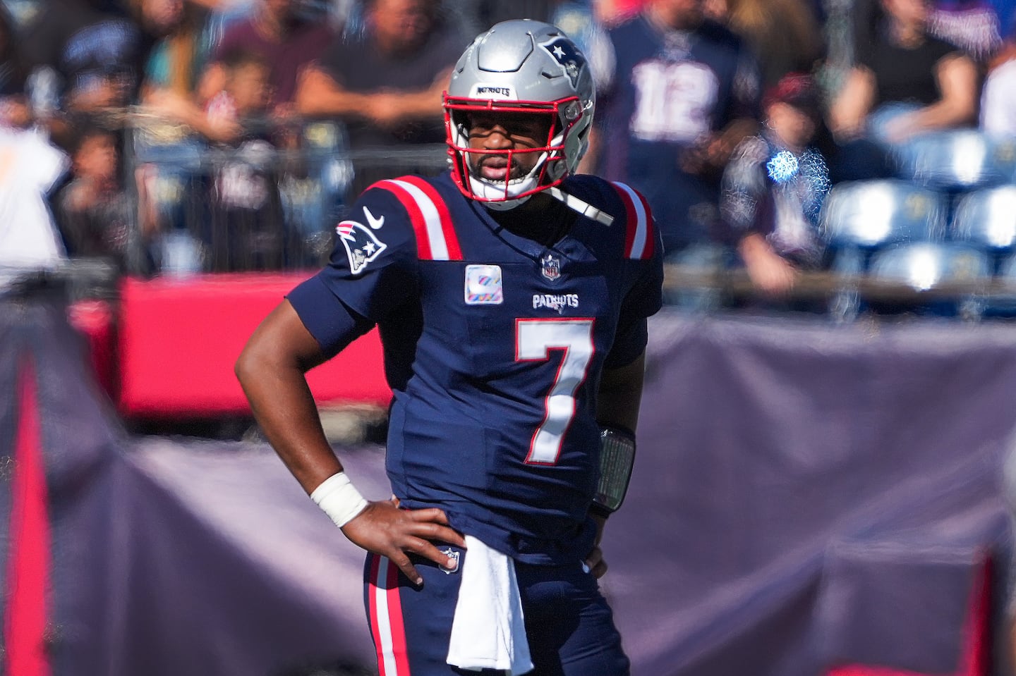 It was another frustrating afternoon for Jacoby Brissett and the Patriots offense.