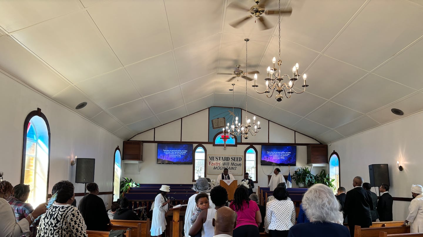 Parishioners gathered Sunday to celebrate the 85th anniversary of Pleasant Hill Baptist Church in Dorchester.