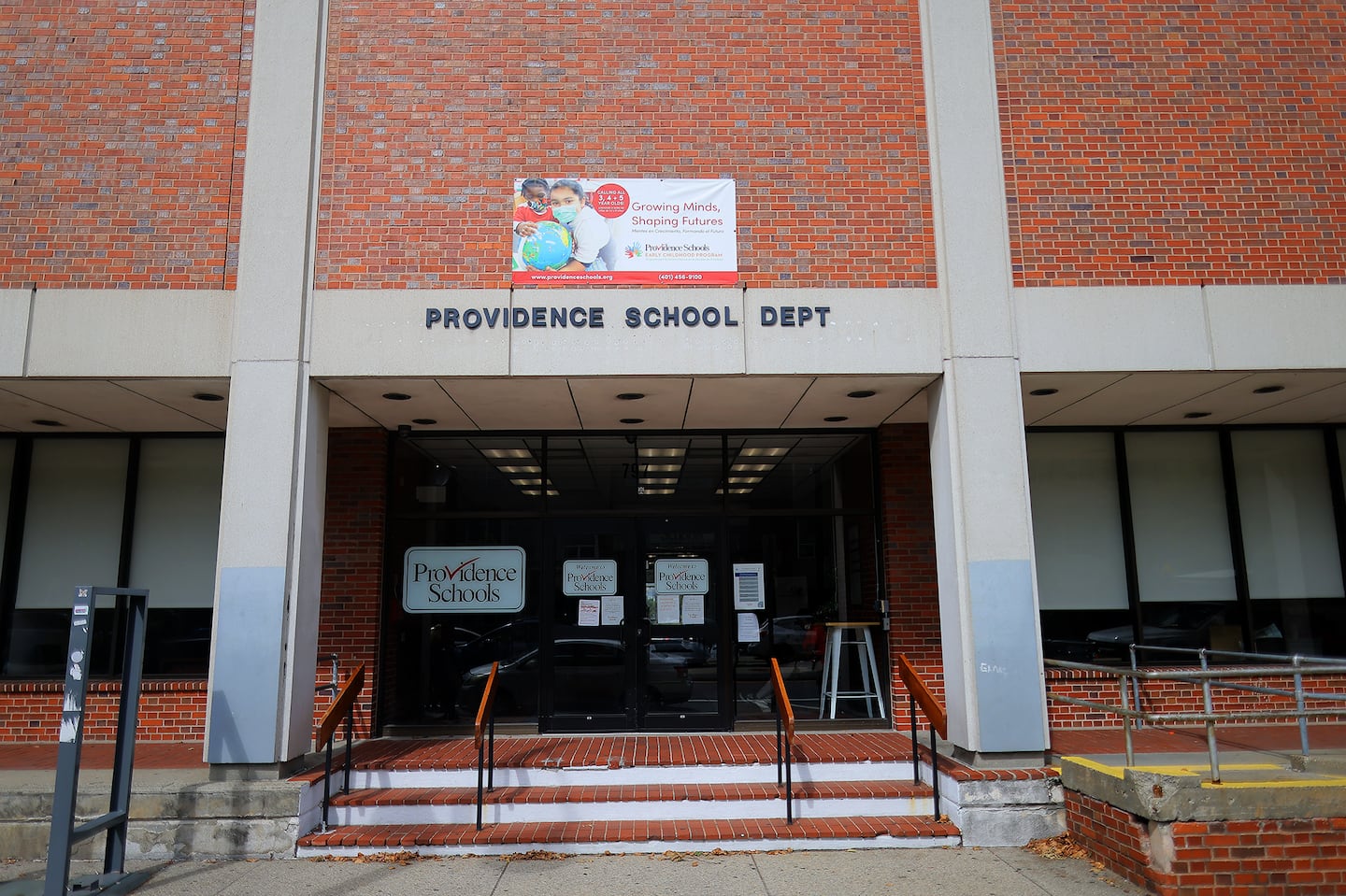 The Providence School Department headquarter on Westminster Street.