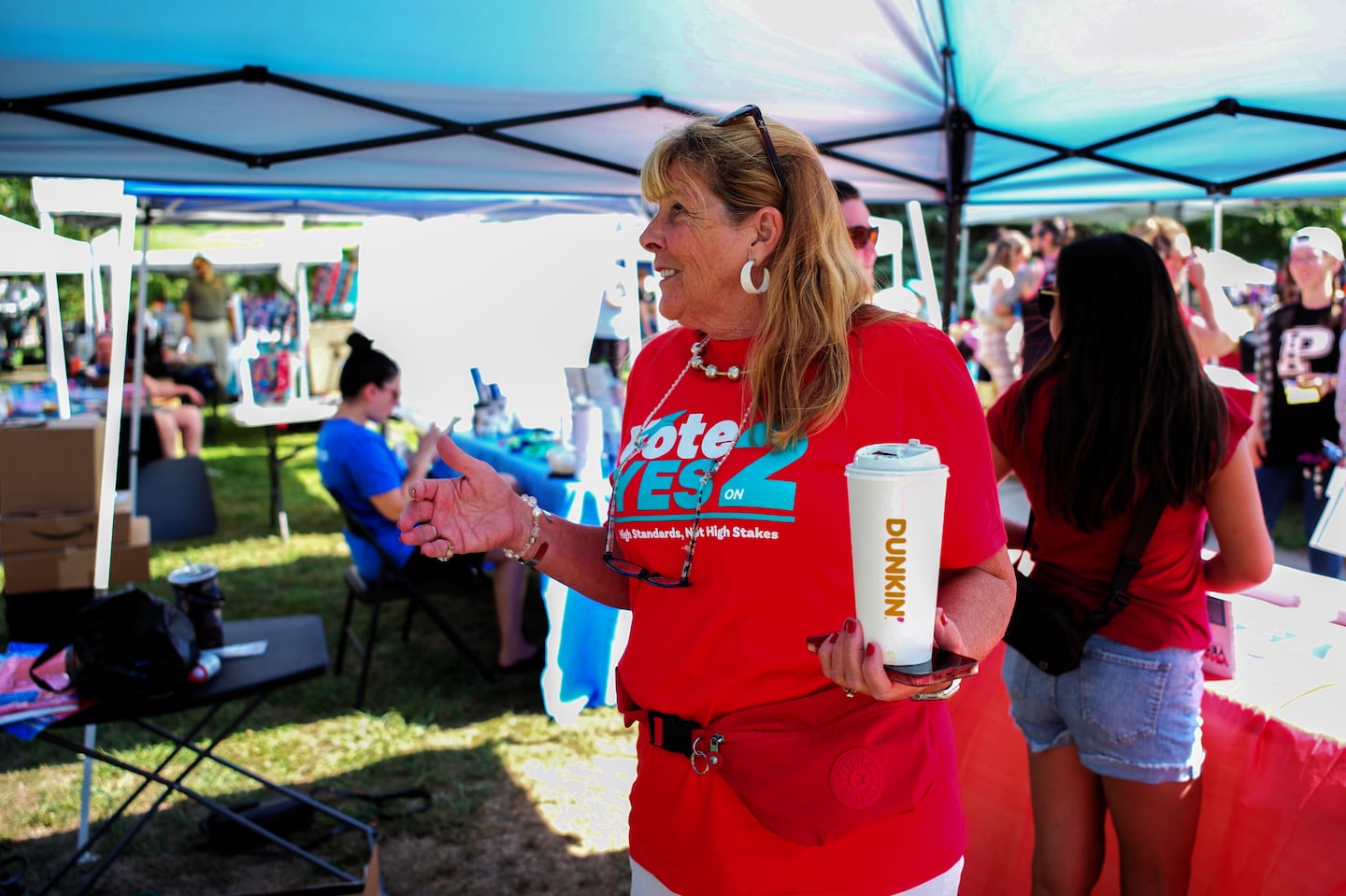 Deb McCarthy, vice president of the Massachusetts Teachers Association, is a driving force behind the ballot question that would eliminate the MCAS as a graduation requirement.