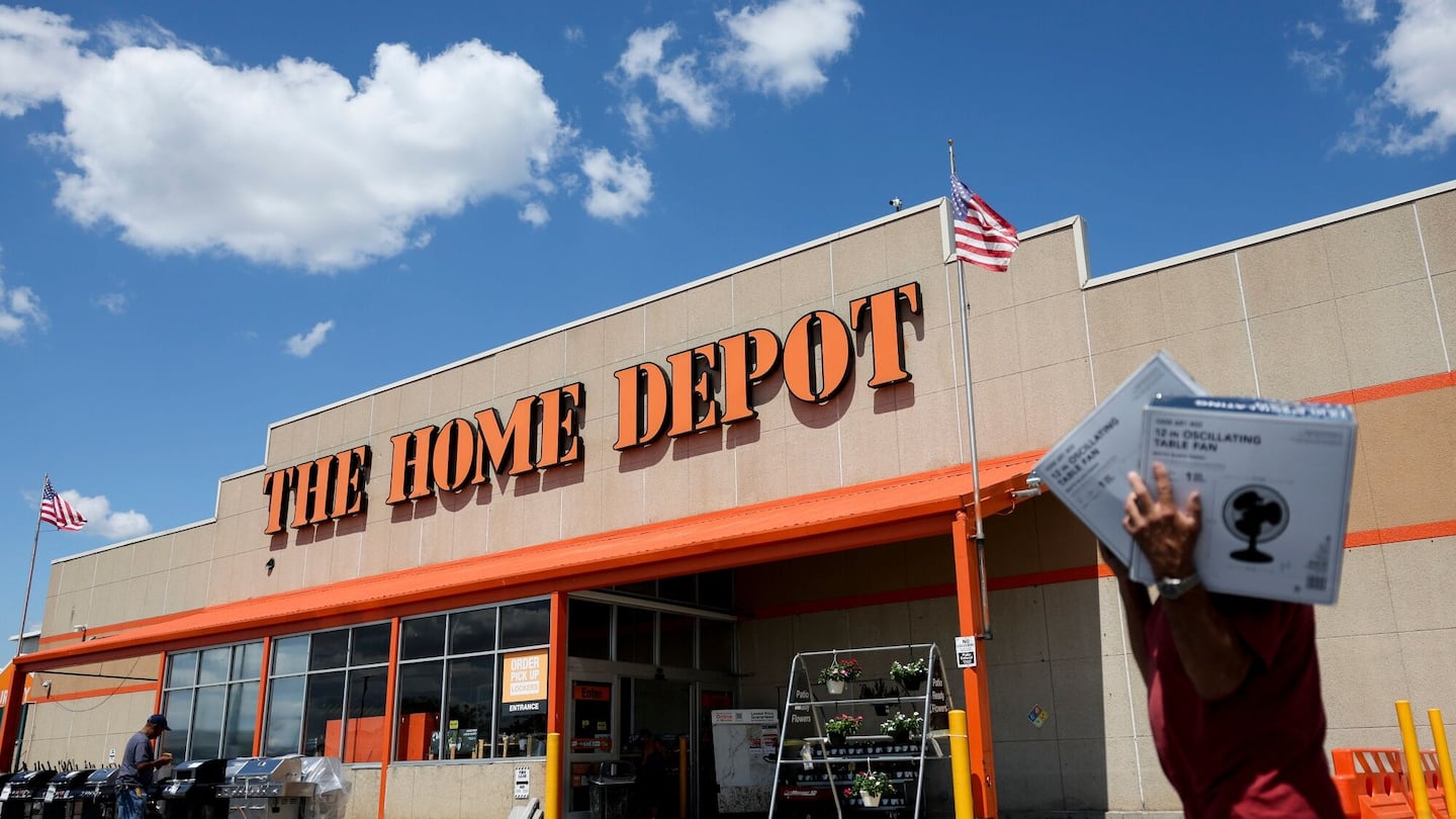 A Home Depot store in Washington, D.C.