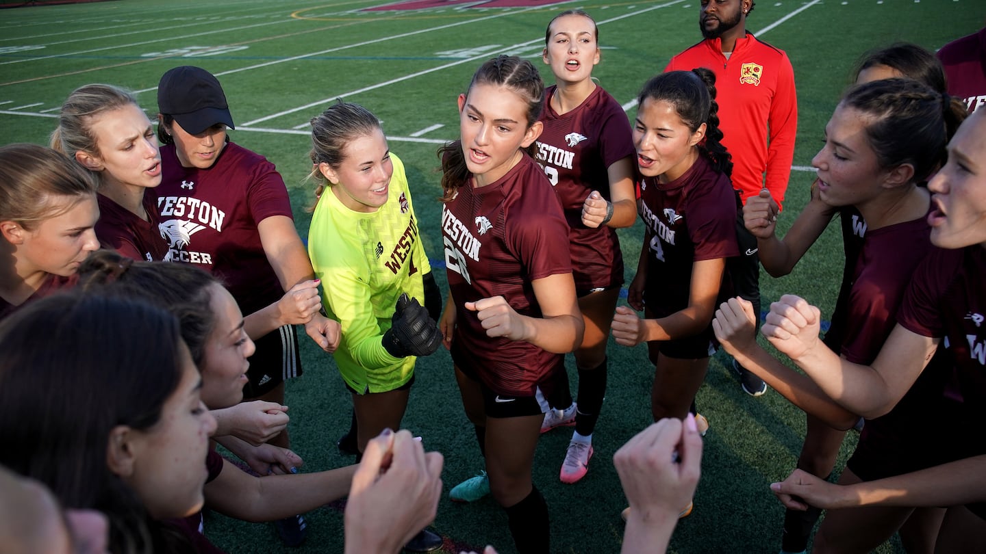 The unbeaten Weston High girls' soccer team is unified in its approach this season.