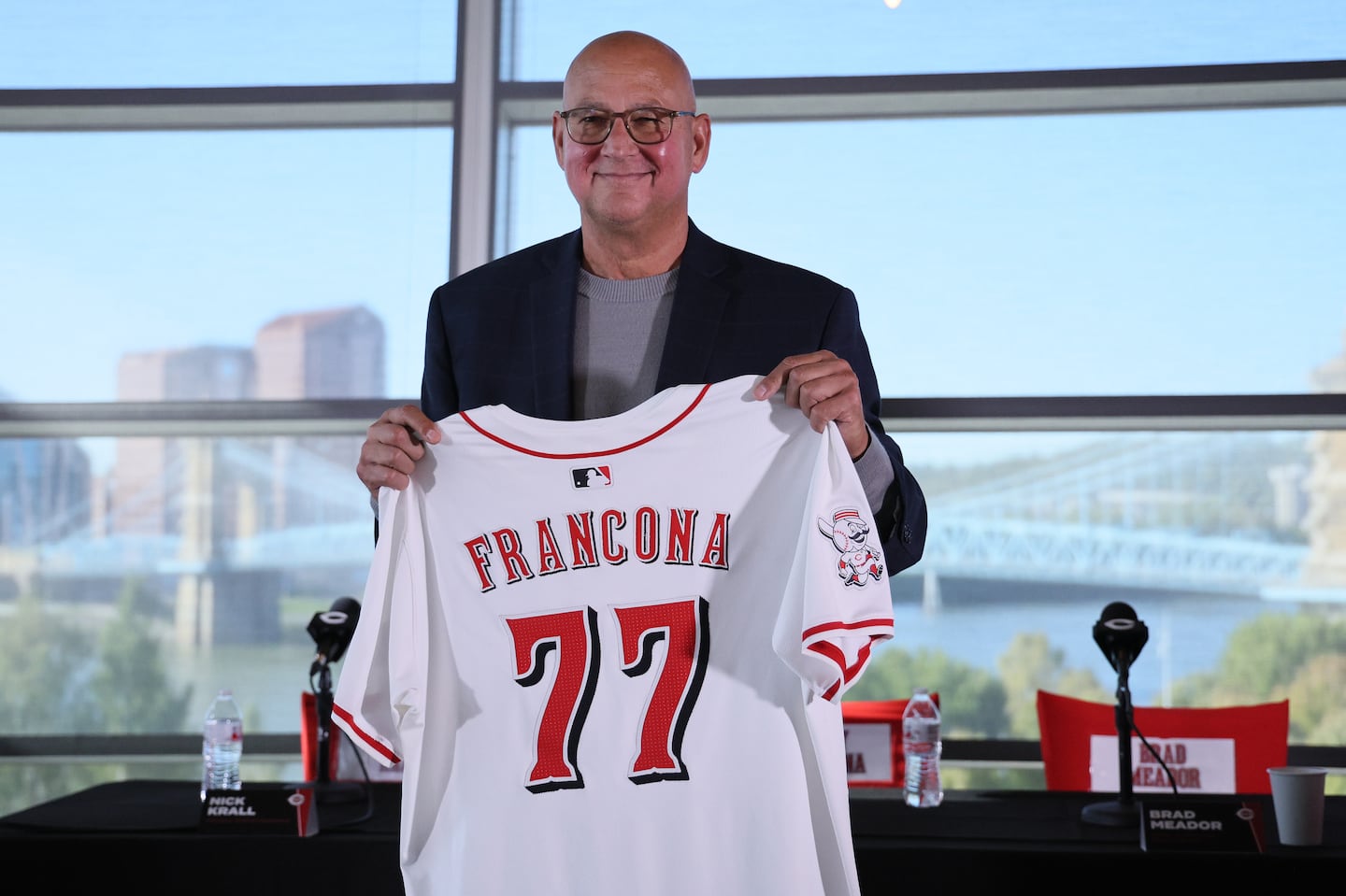 The Reds will be the fourth major league team managed by Terry Francona.