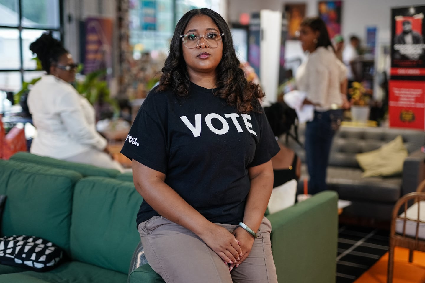 Crystal Greer of Protect the Vote GA said her group started voter education earlier than usual and is recruiting "poll monitors" to help people encountering problems on Election Day across Georgia.