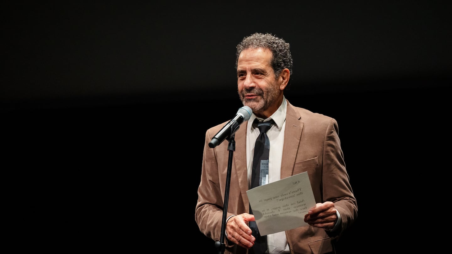 Tony Shalhoub, last Friday night in "Nassim."