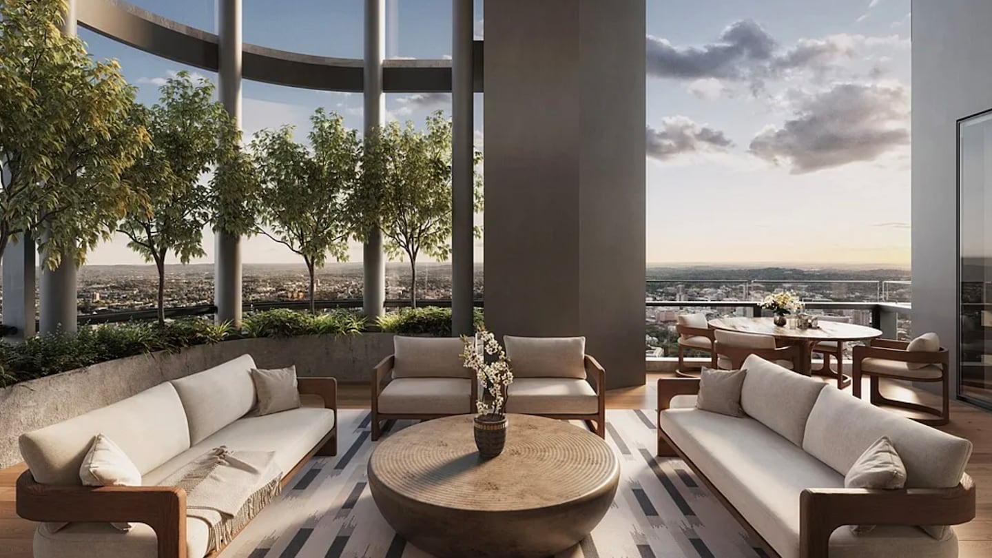 A four-bedroom, six-bath 1 Dalton condo is selling for $35 million features incredible views and over 7000 square feet of living space.