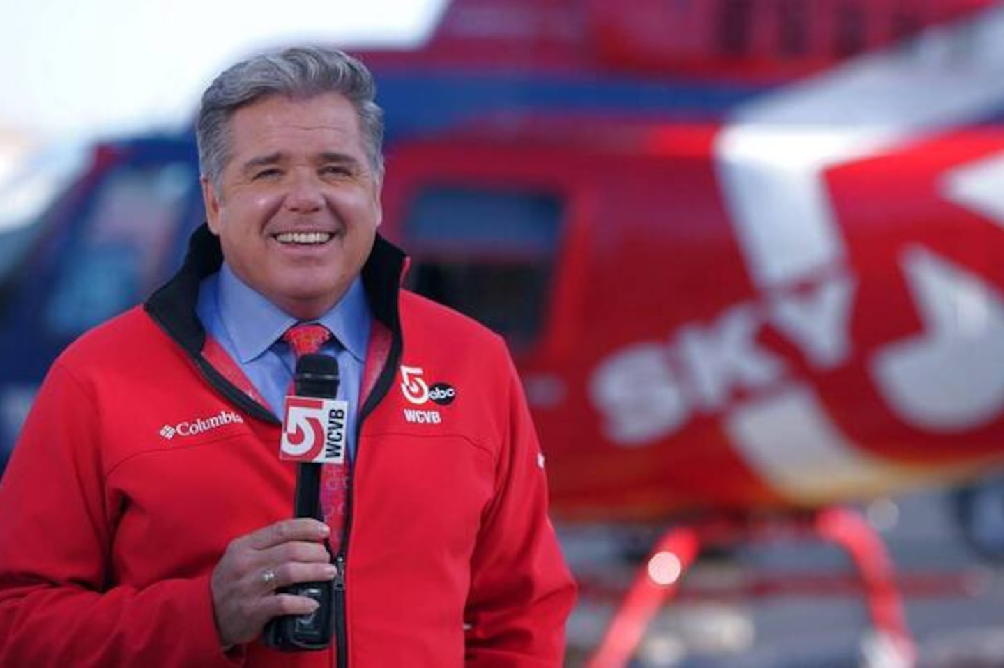 WCVB anchor Doug Meehan.