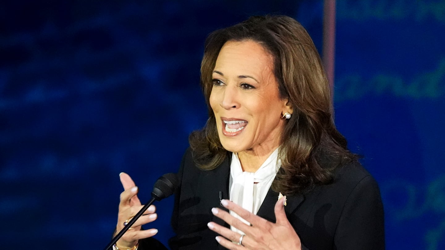 Democratic presidential nominee Vice President Kamala Harris. 