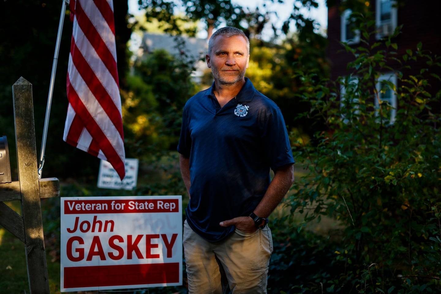 John Gaskey, a candidate for state representative, beat Republican Susan Williams Gifford in the GOP primary. He ran on a platform that elevated immigration to a top concern.