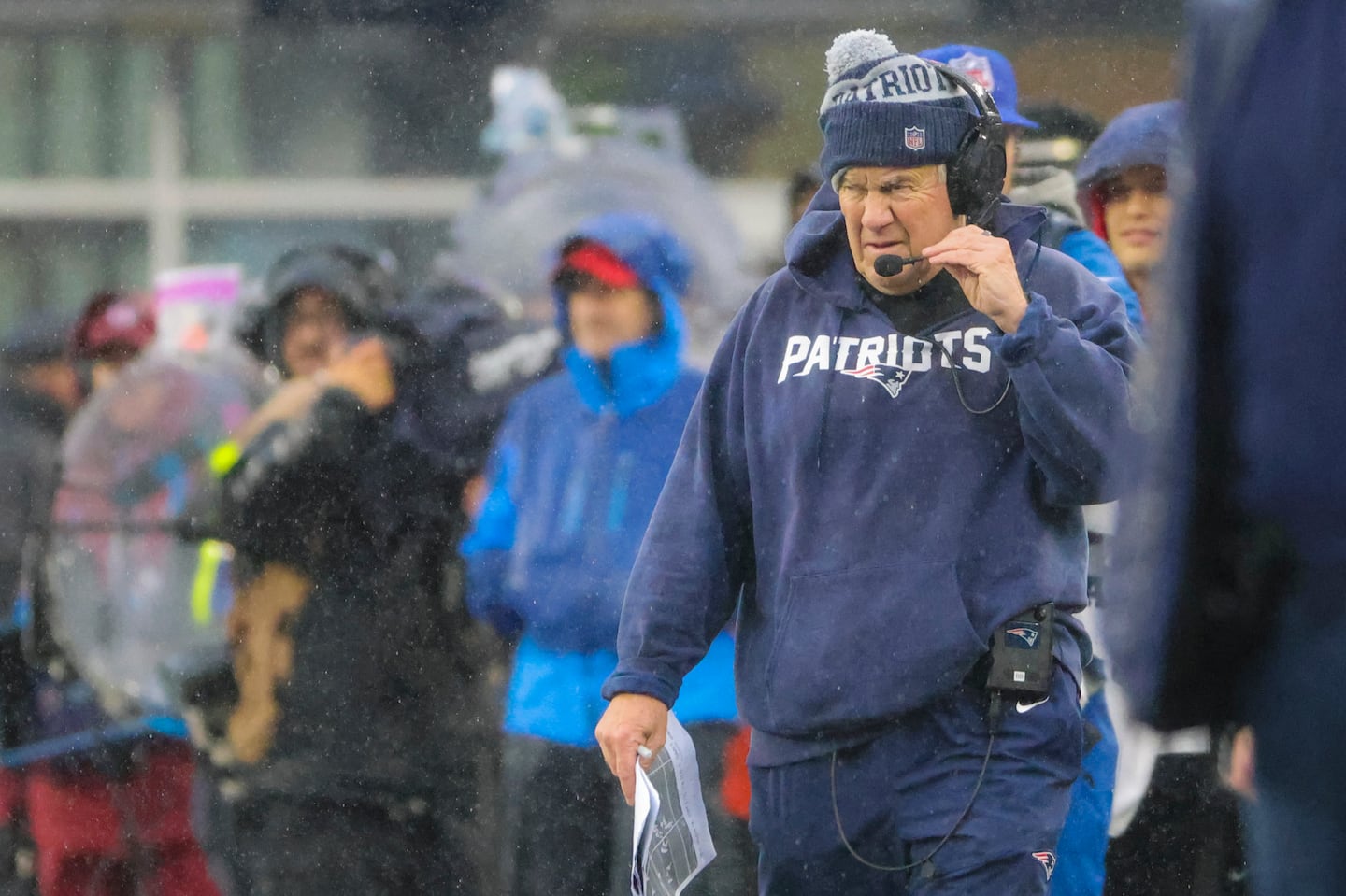 Bill Belichick's last season with the Patriots was not a pleasant one — and the first year without him has been pretty bad too.