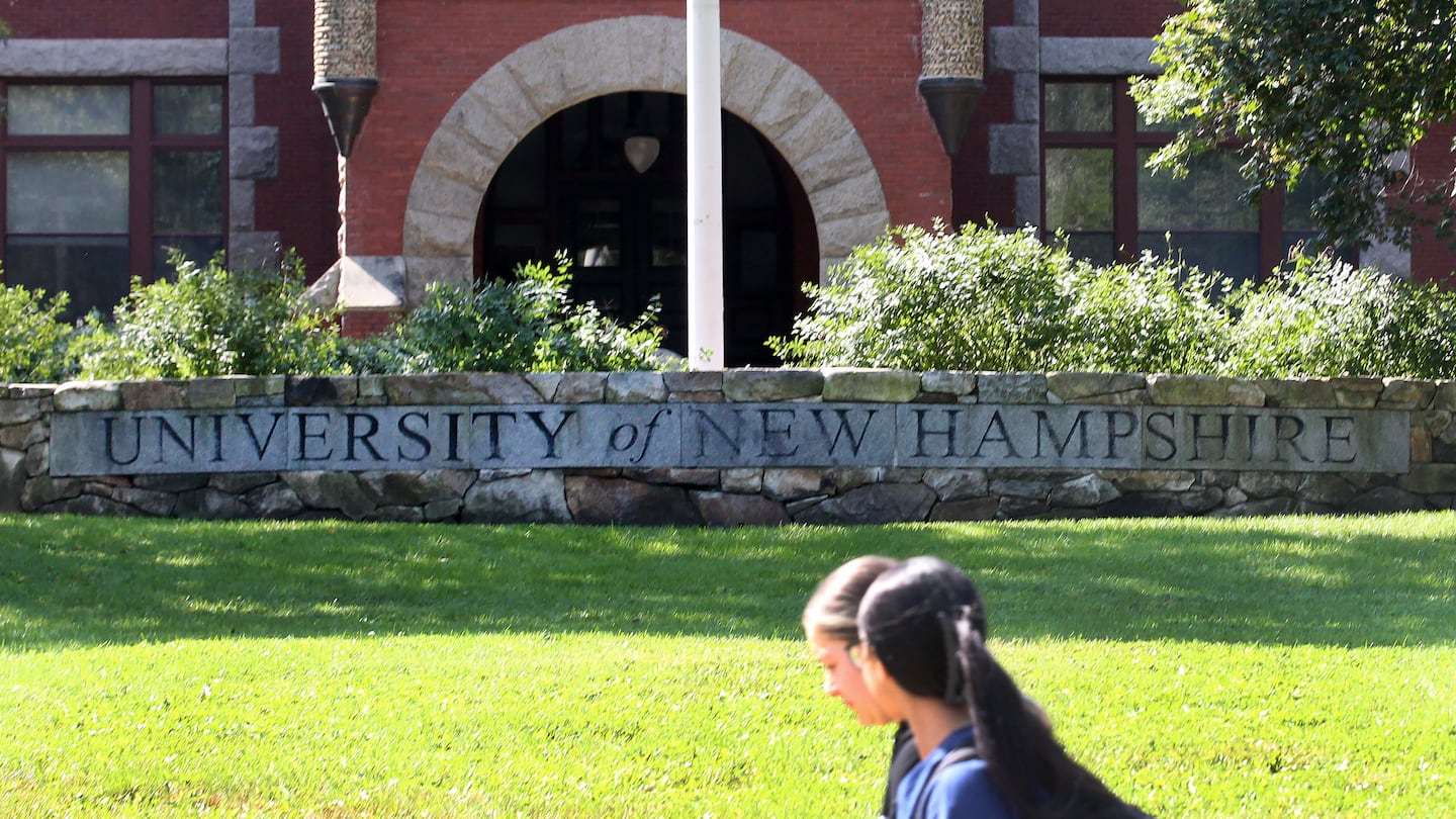 Only 19 percent of University of New Hampshire students this year were first-generation college students, the fewest first-generation students in a decade, according to data from the university.