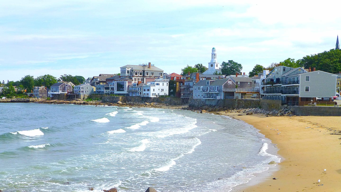 Front Beach in Rockport in 2013.