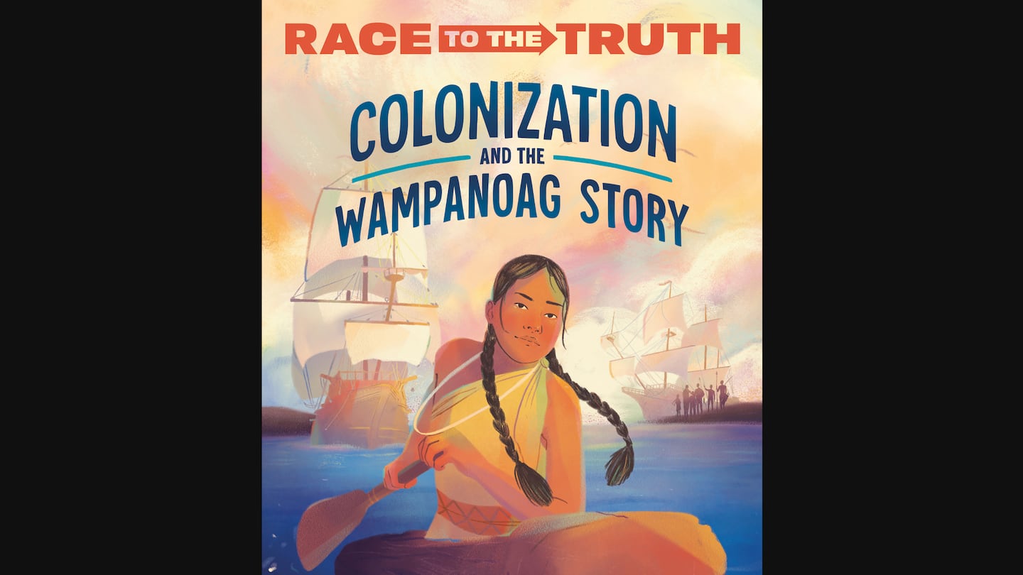 Cover to Linda Coombs’ “Colonization and the Wampanoag Story".