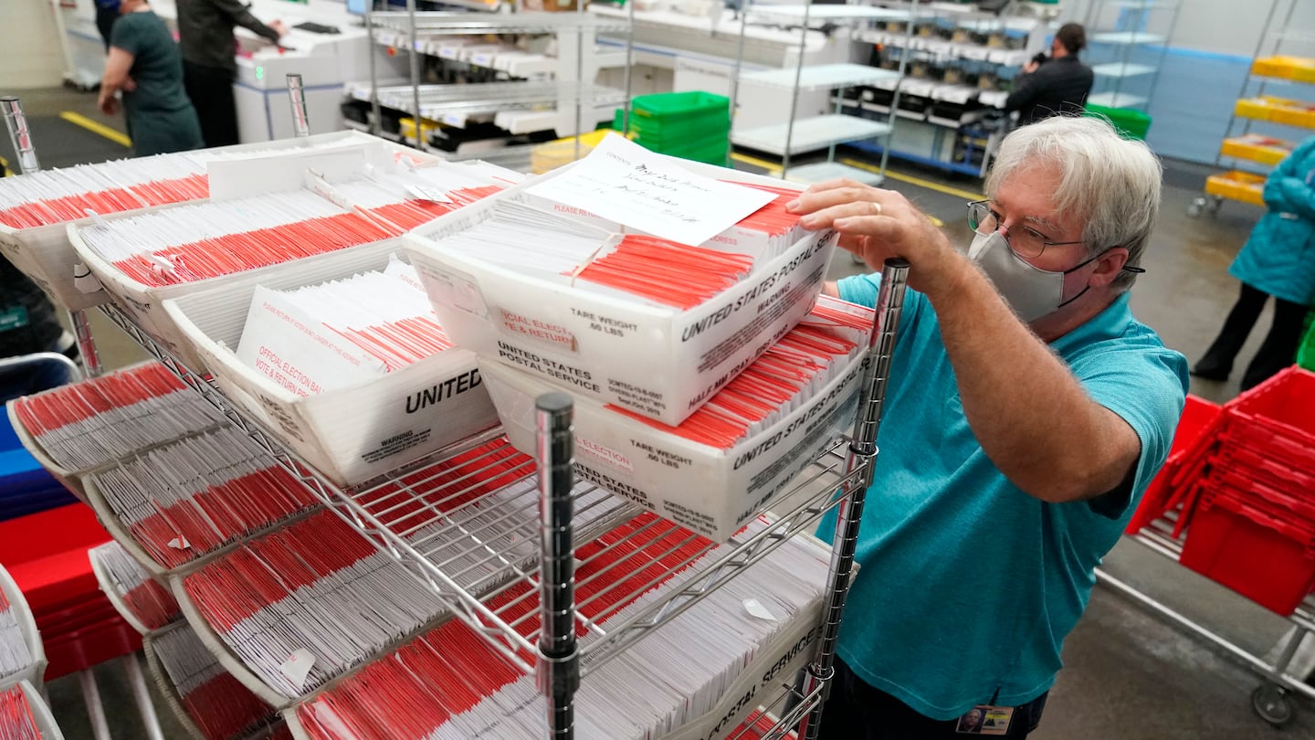 Elections officials say it’s not the first time this has happened and that humidity has sealed return envelopes in the past.