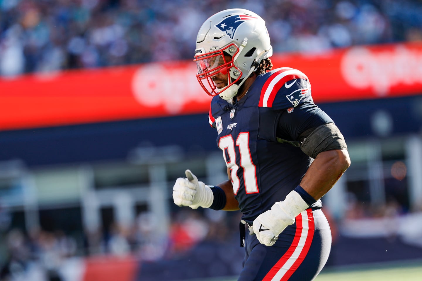 Patriots defensive end Deatrich Wise Jr. said his role as one of the teams' captains evolves over the season.