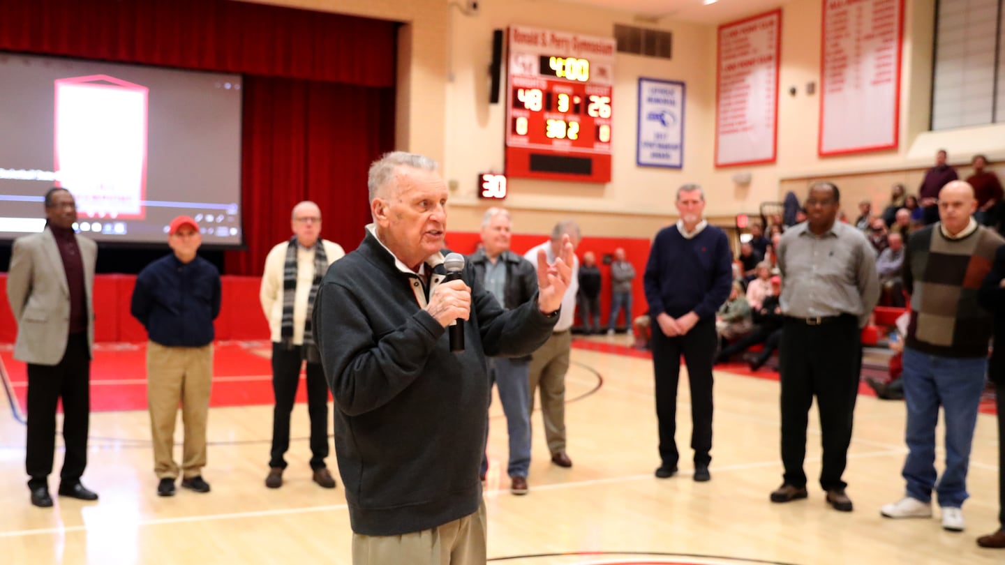 In 2019, Ron Perry Sr. talked about the 1969 boys' basketball team he coached to a 29-0 record at Catholic Memorial.