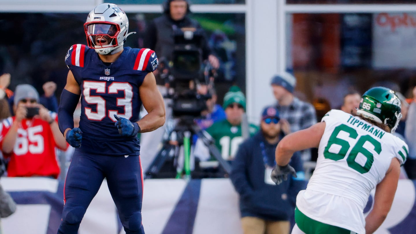 Christian Ellis had a big game, notwithstanding one penalty, as the Patriots picked up a feel-good victory at Gillette Stadium.