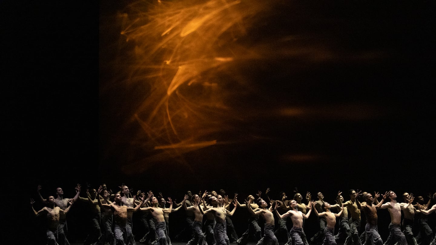 Boston Ballet in Crystal Pite's "The Seasons' Canon."