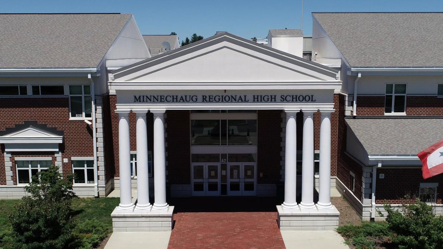 Minnechaug Regional High School in Wilbraham.