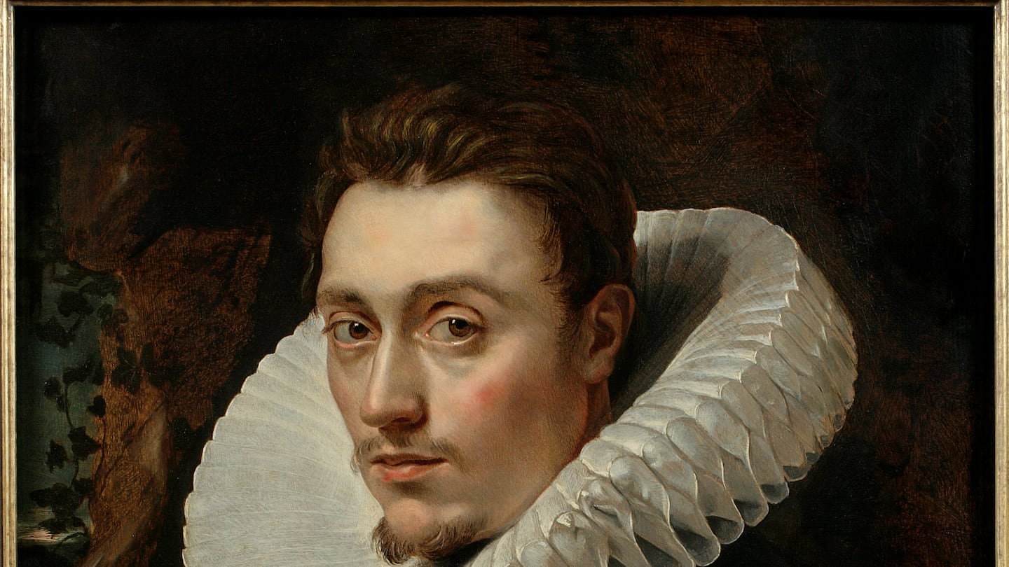 Peter Paul Rubens, "Portrait of a Young Man," c. 1613–1615, oil on panel.