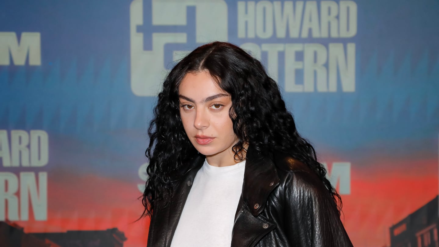 Charli XCX visits SiriusXM's 'The Howard Stern Show' at SiriusXM Studios on Oct. 2 in Nashville, Tenn.